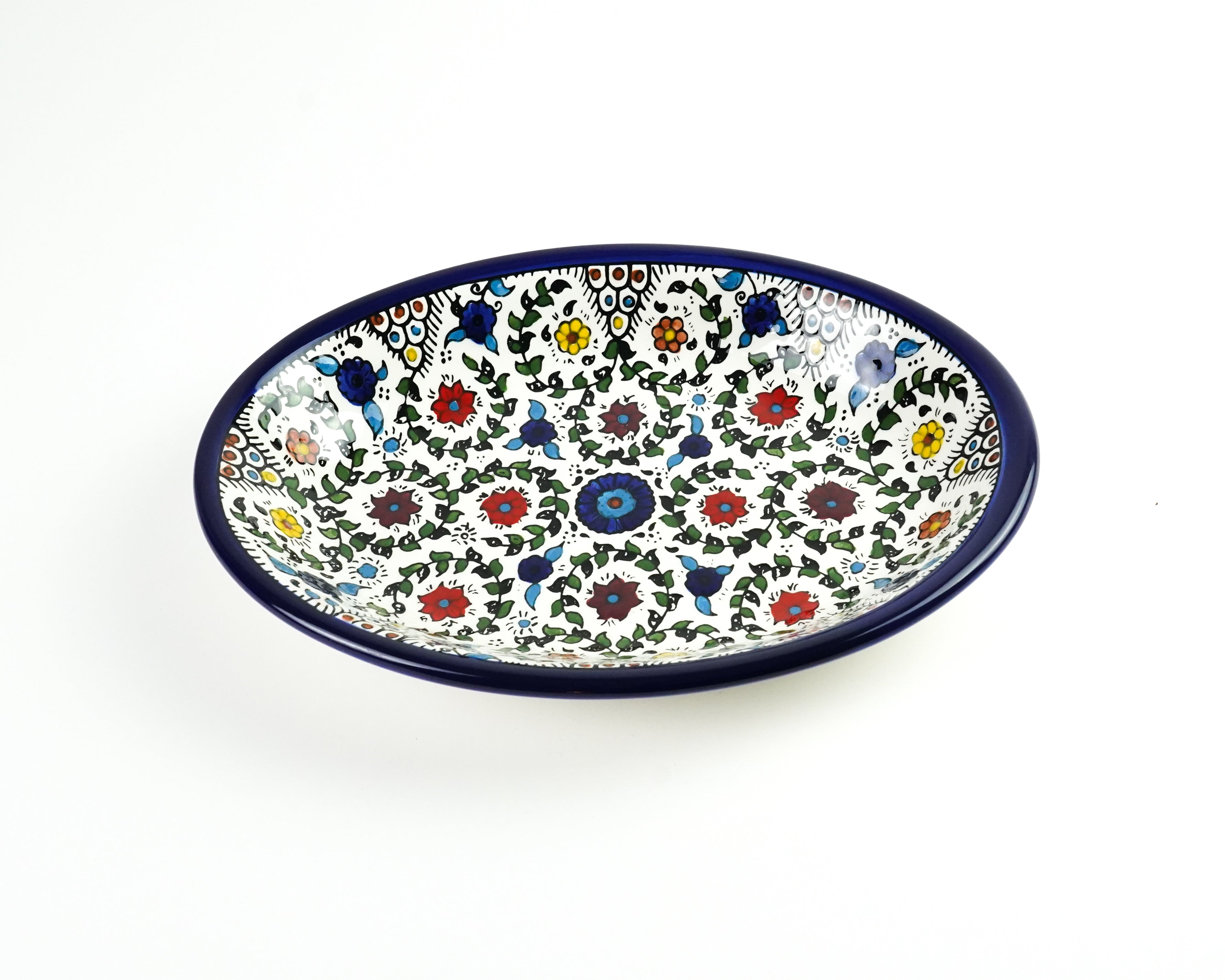 Oval 30 cm tief