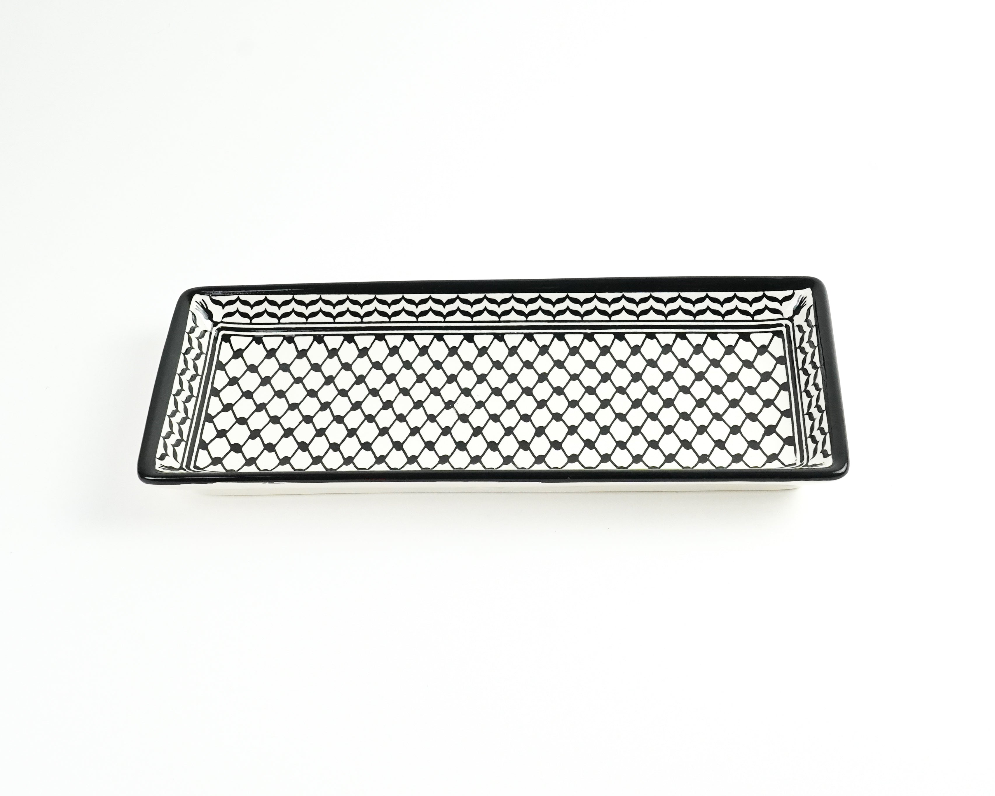 Servierteller 33 cm schmal