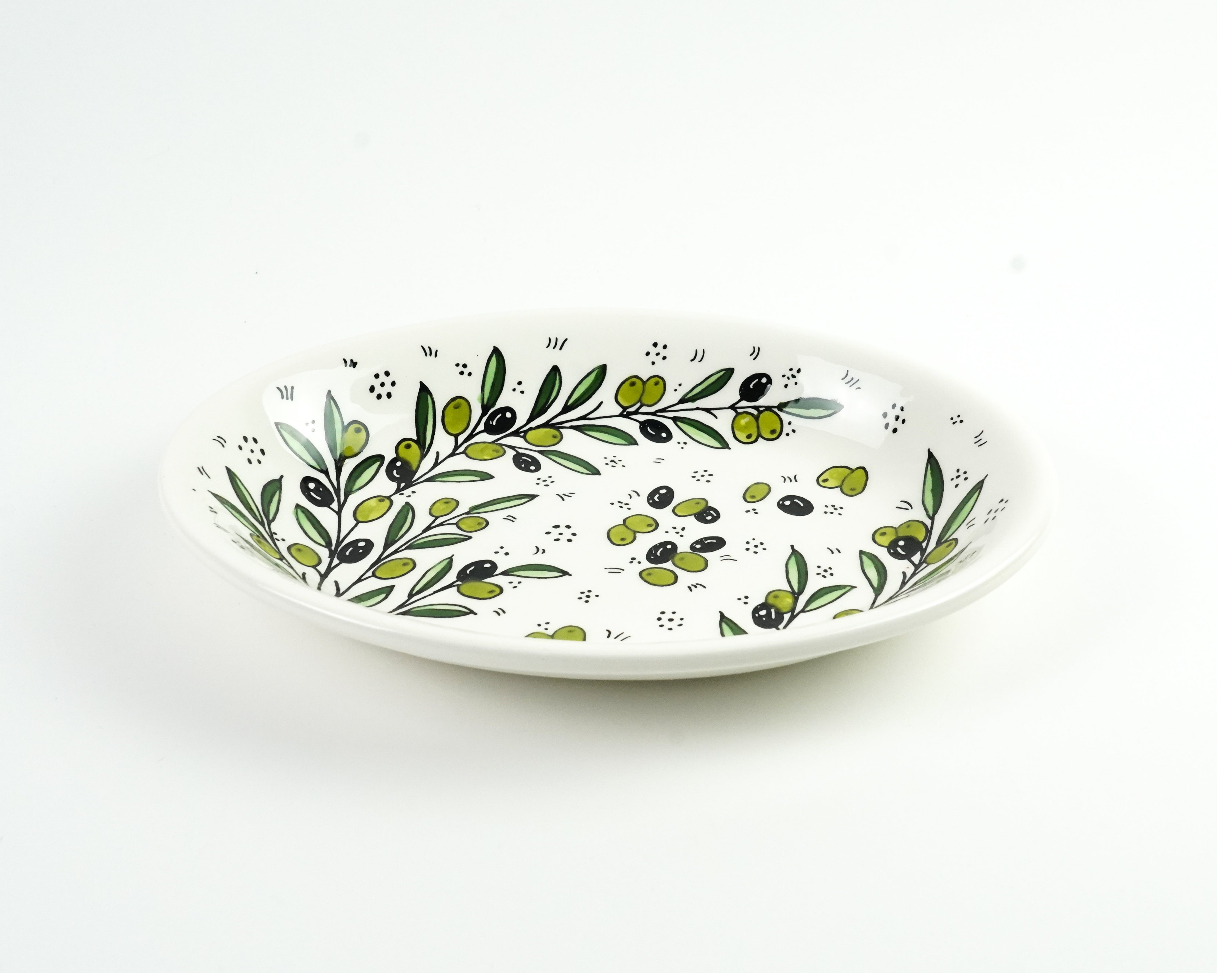 Oval 30 cm tief