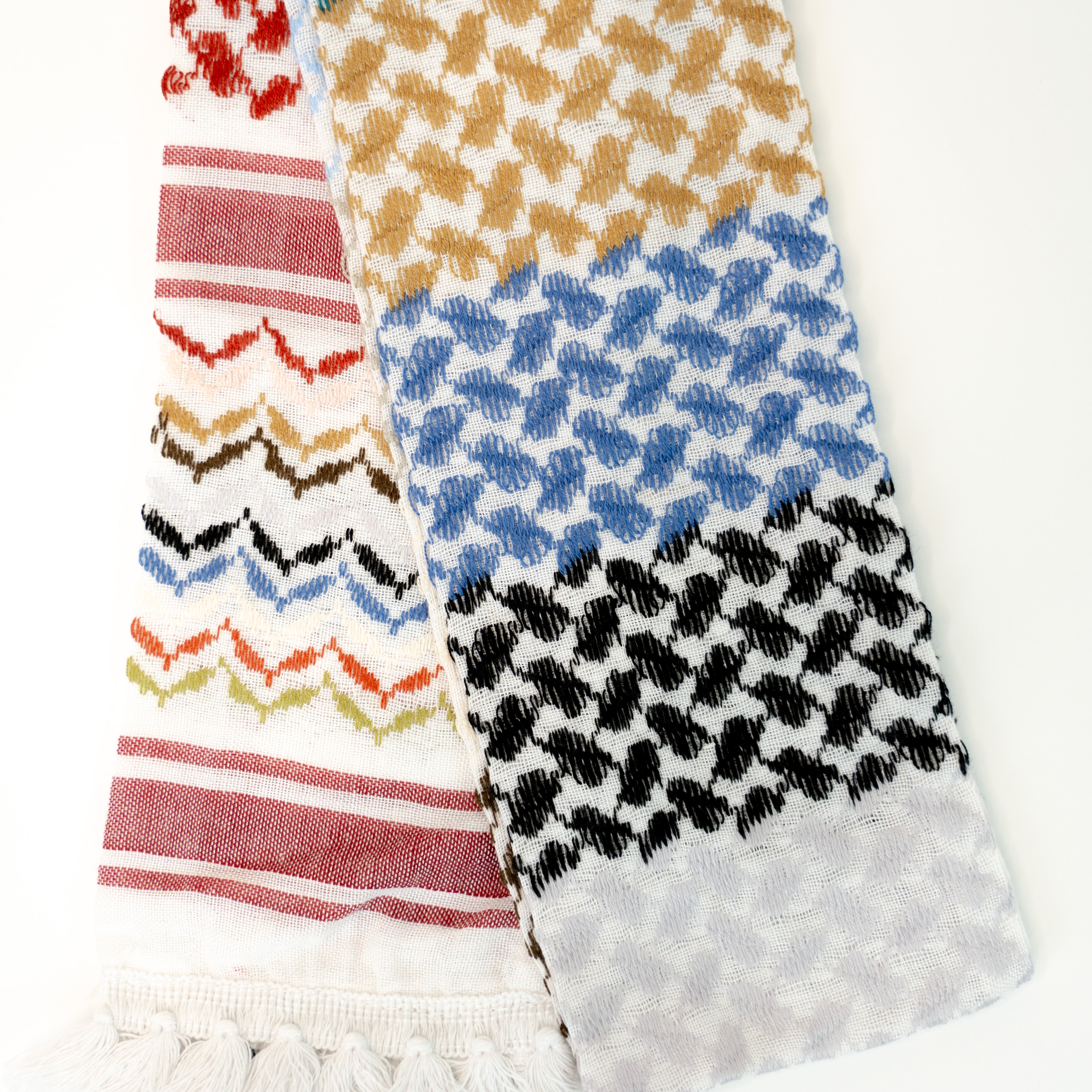 Regenbogen - Schal 6 cm