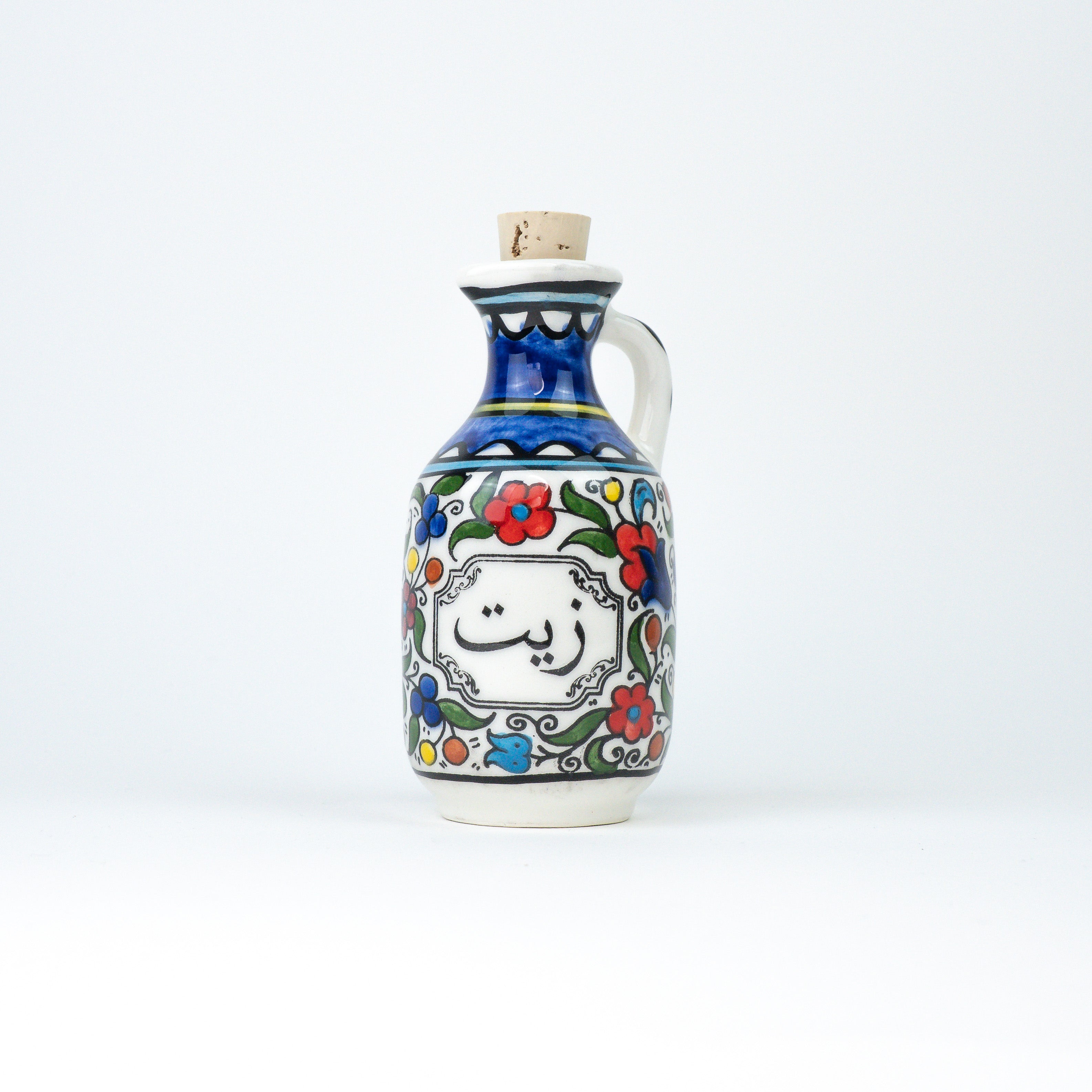 Ölkanne S Blume bunt