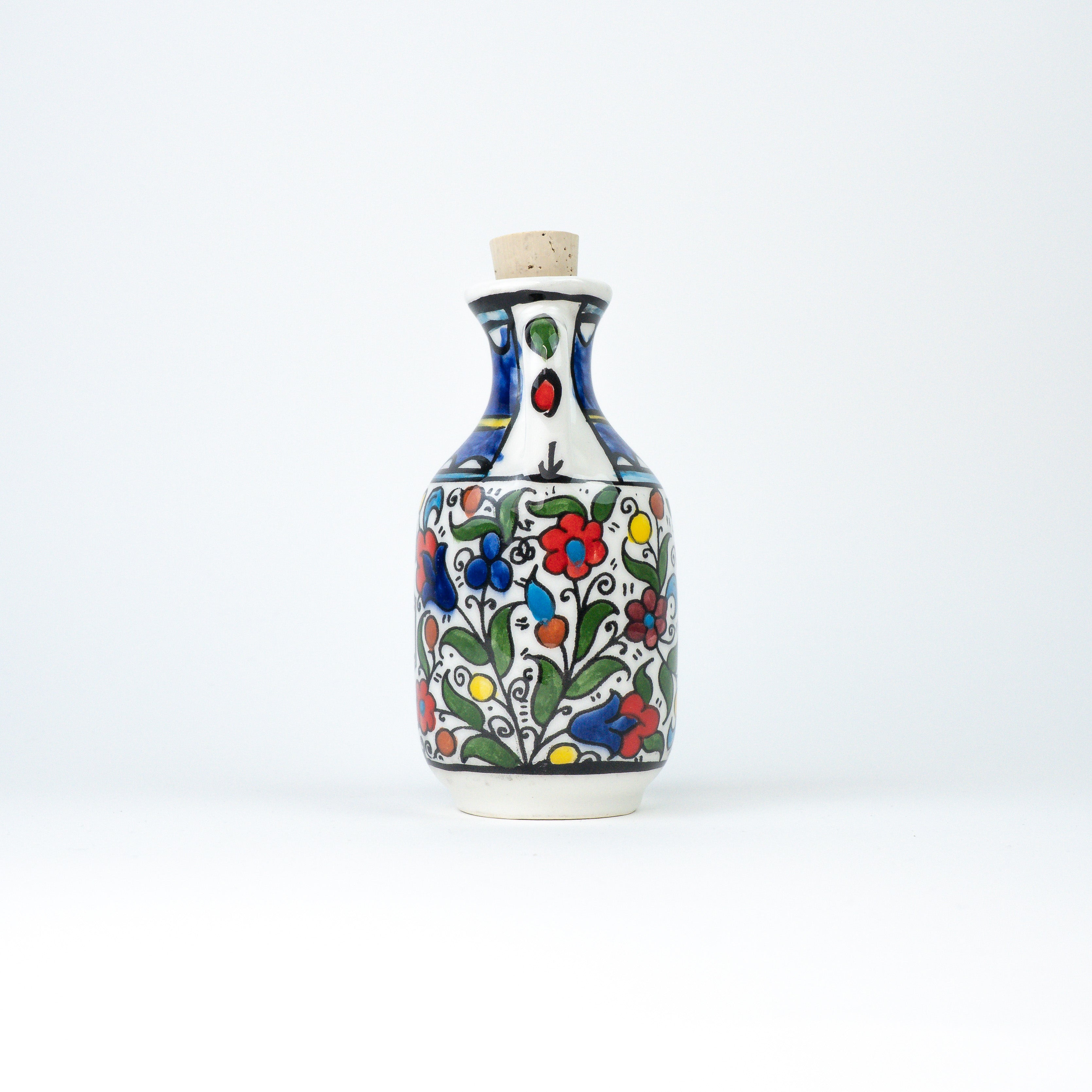 Ölkanne S Blume bunt