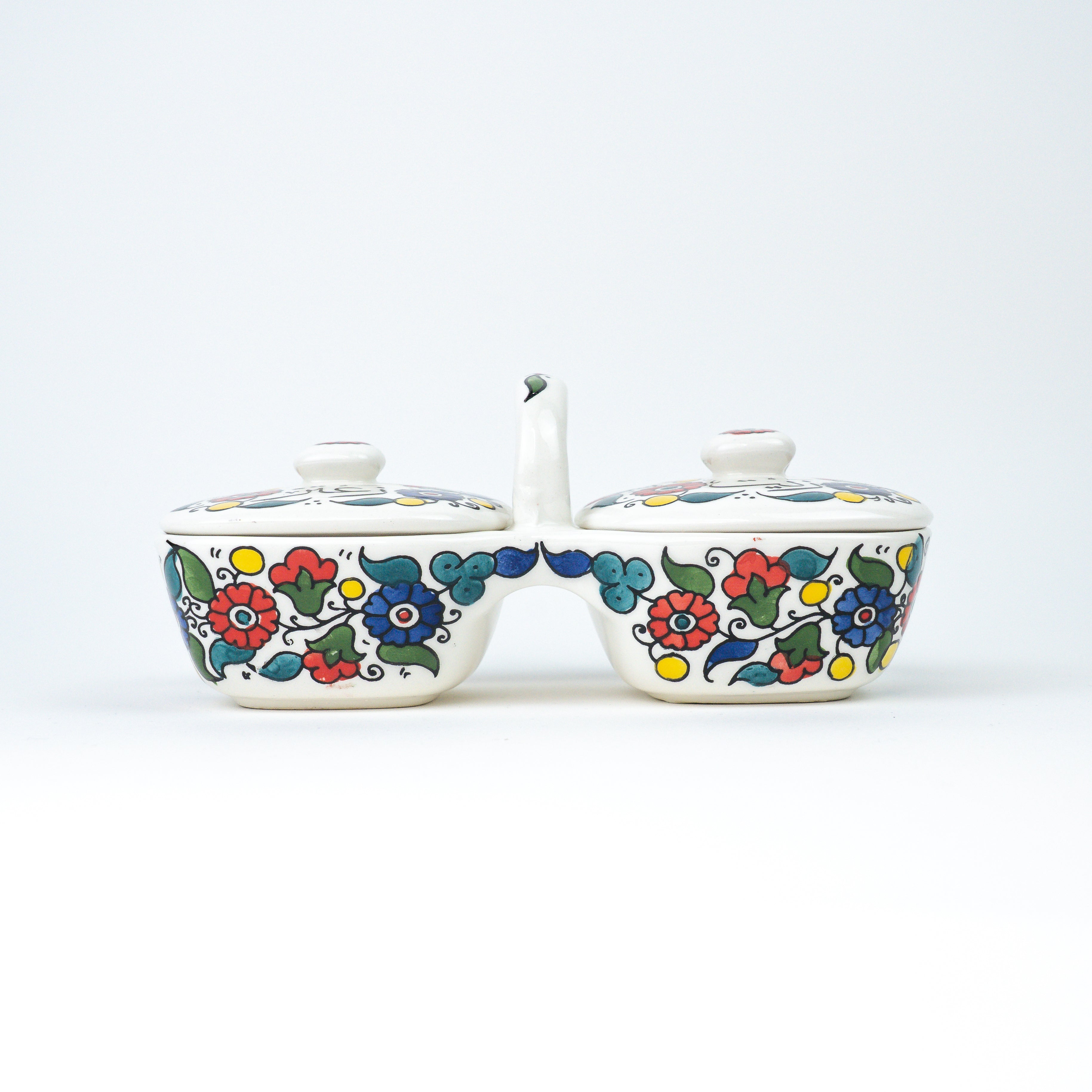 Olivenöl & Za'atar Korb bunt