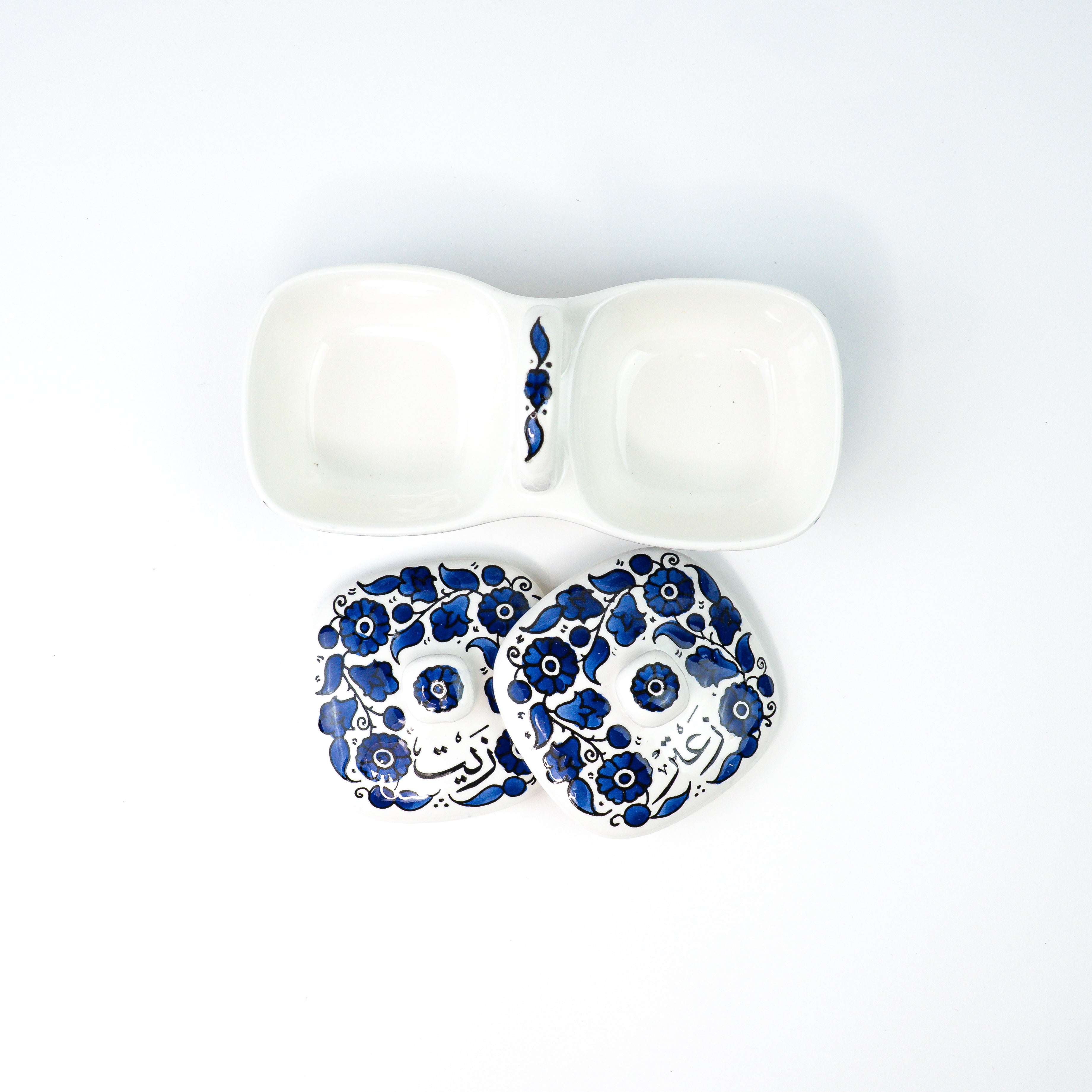 Olivenöl & Za'atar Korb Blau