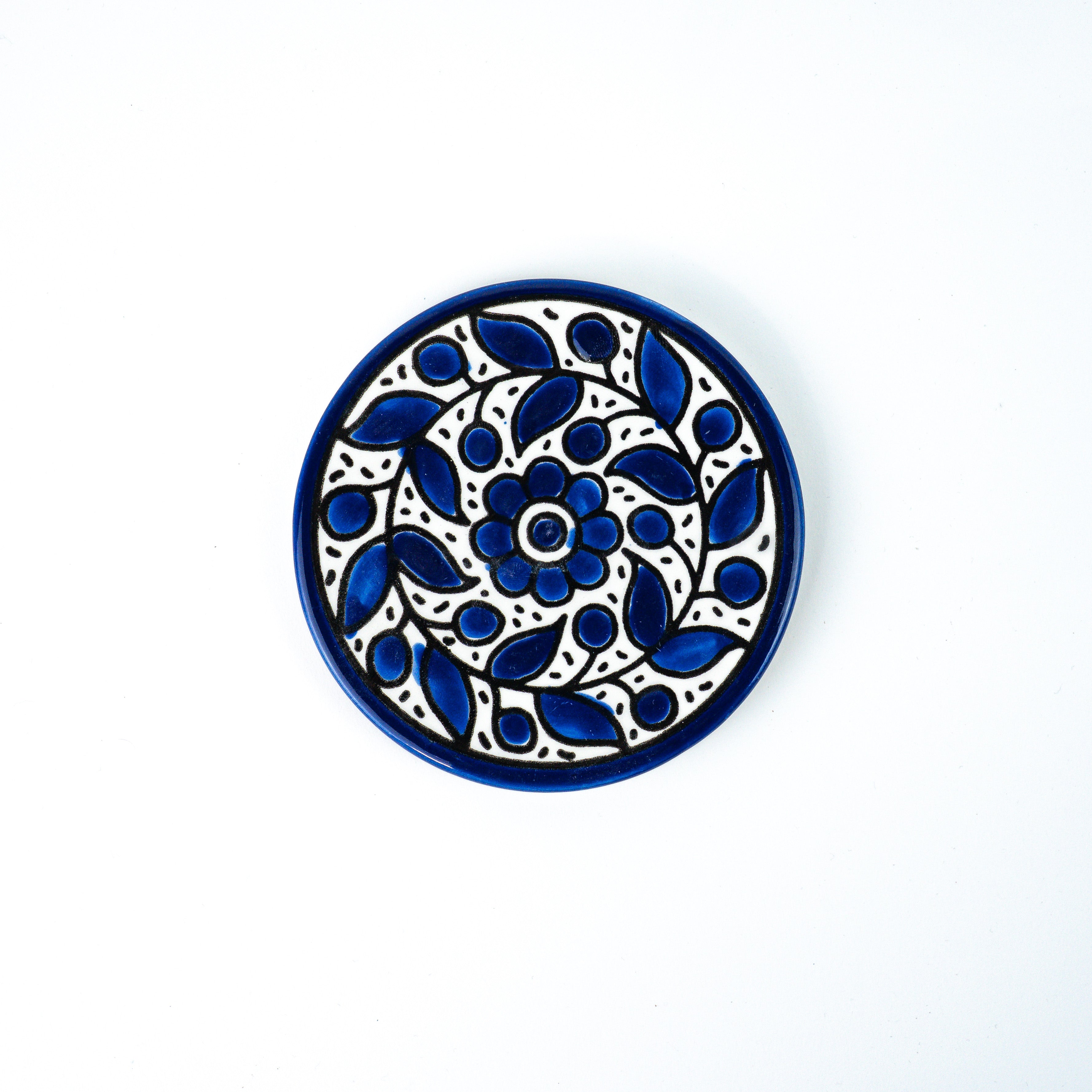 Espressotasse mit unterteller - Alkhalil blau