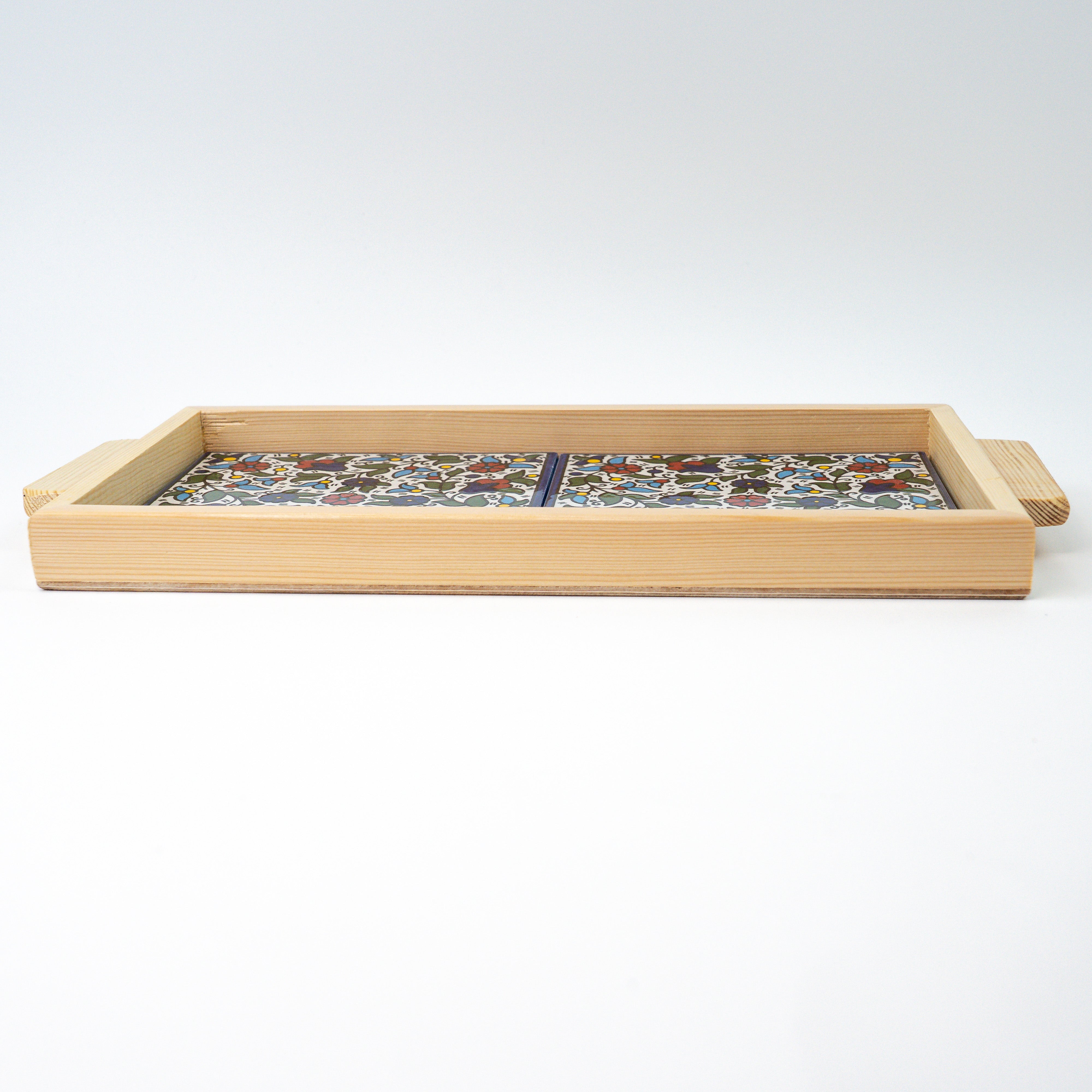 Servierplatte Bunt beige