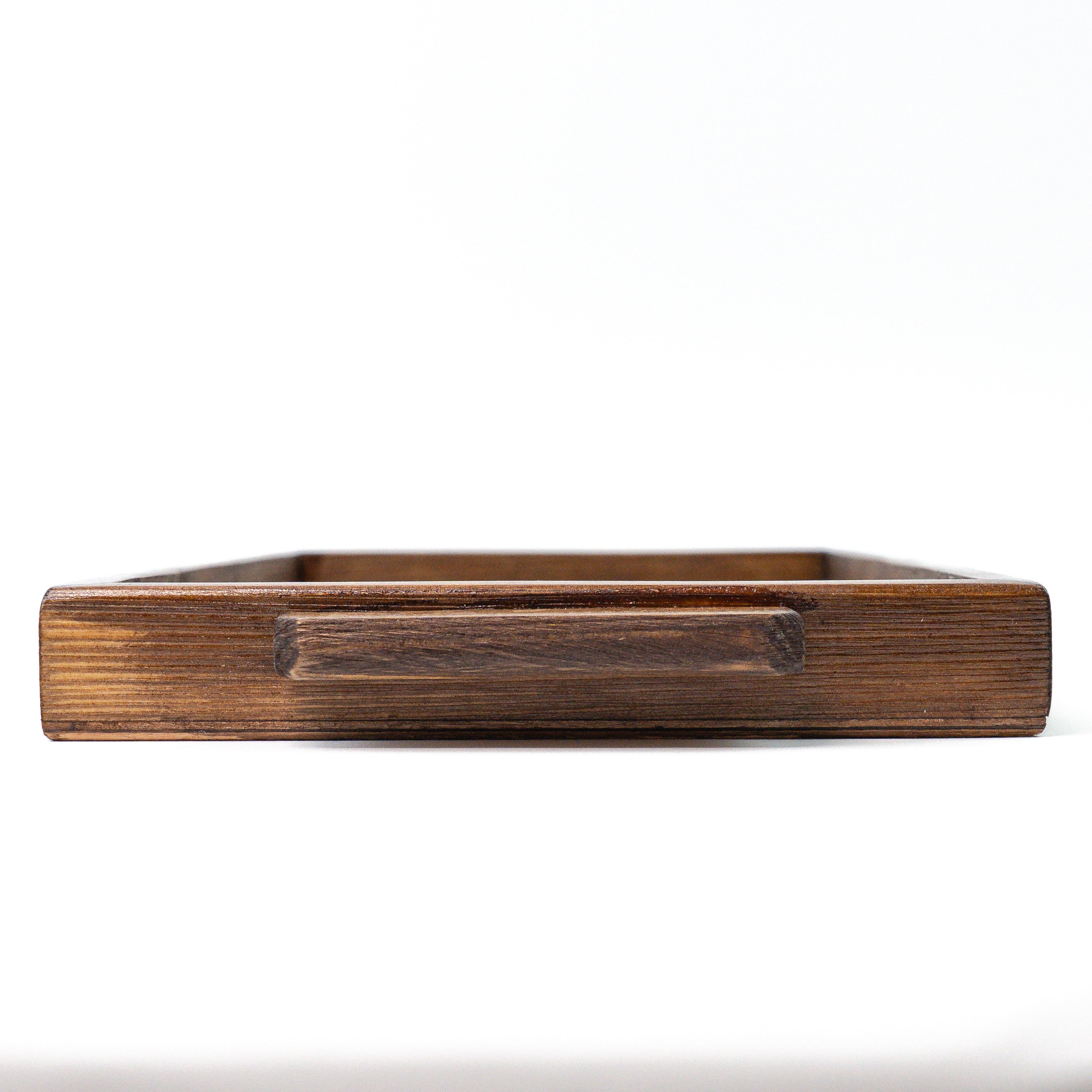 Servierplatte Bunt braun