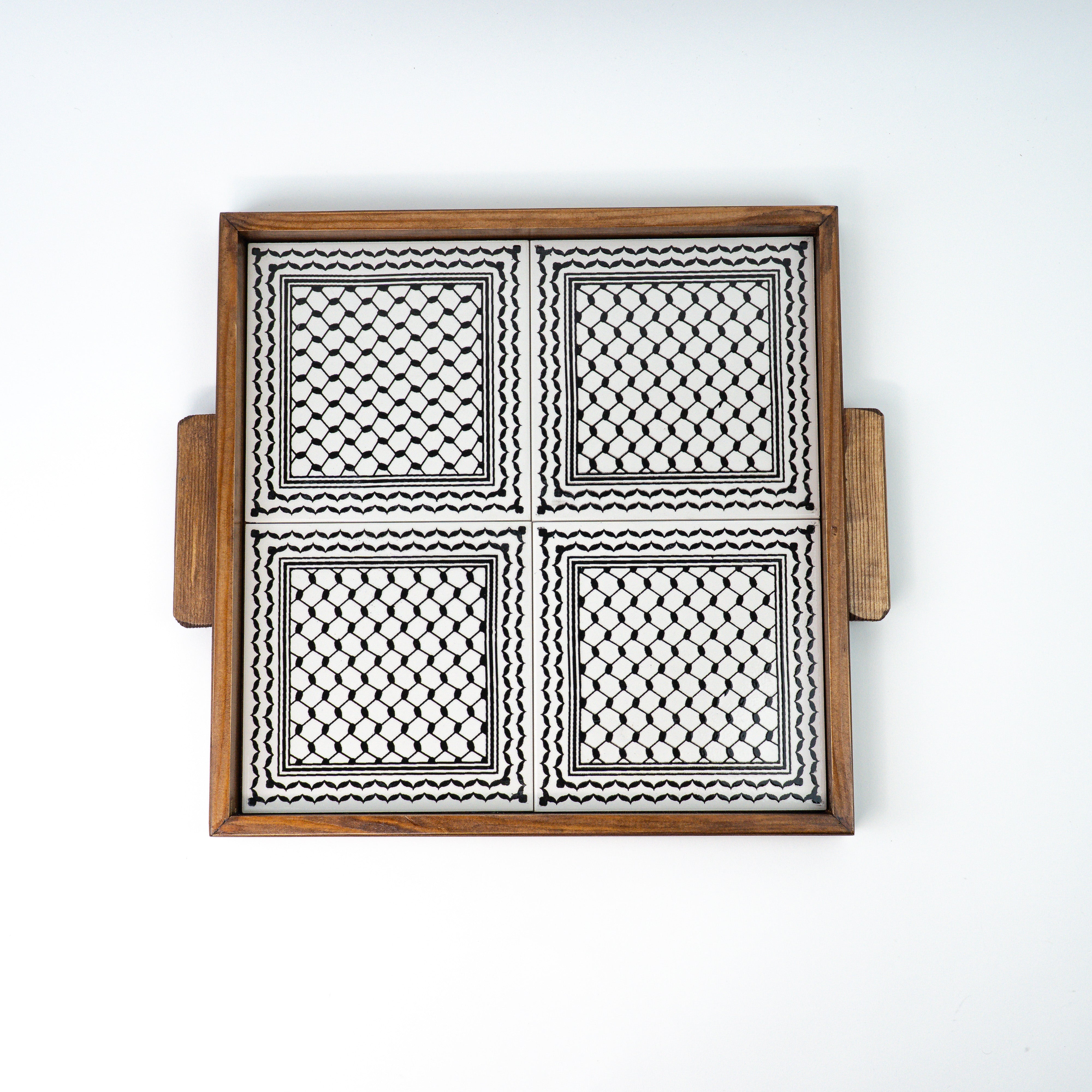 XL Servierplatte Kuffiye braun