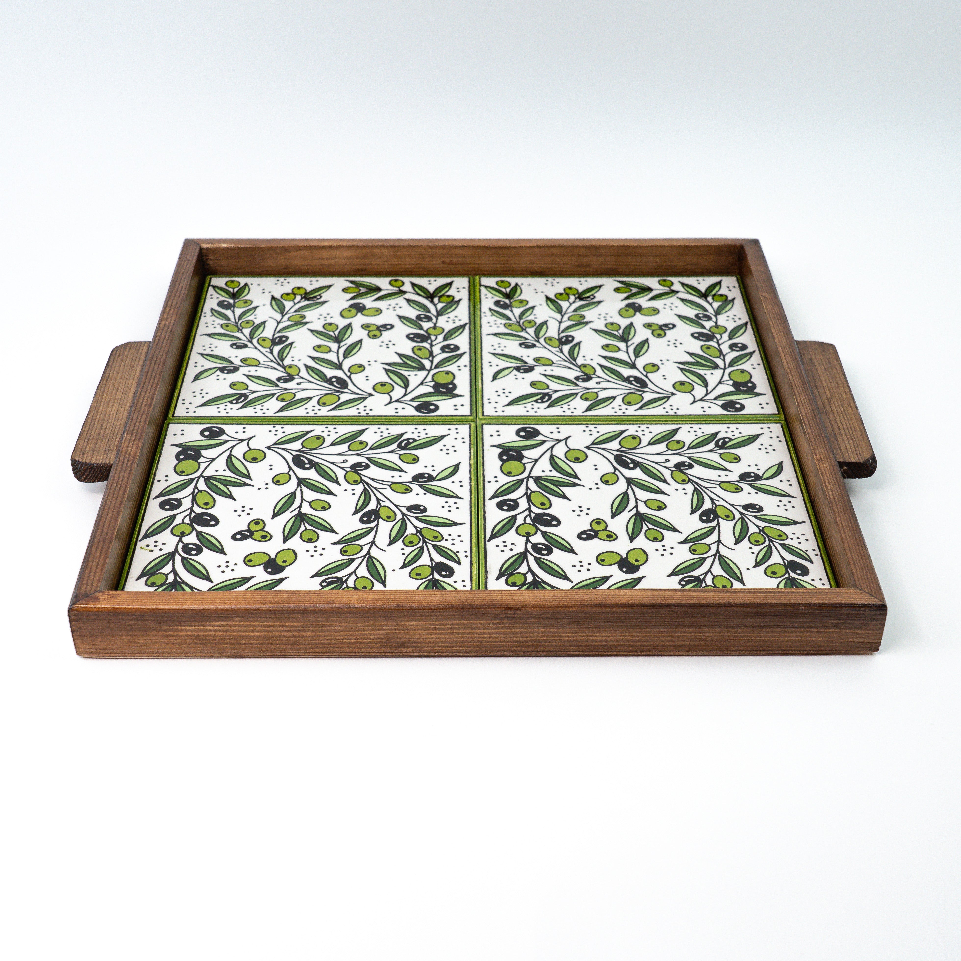 XL Servierplatte Zaytouna braun