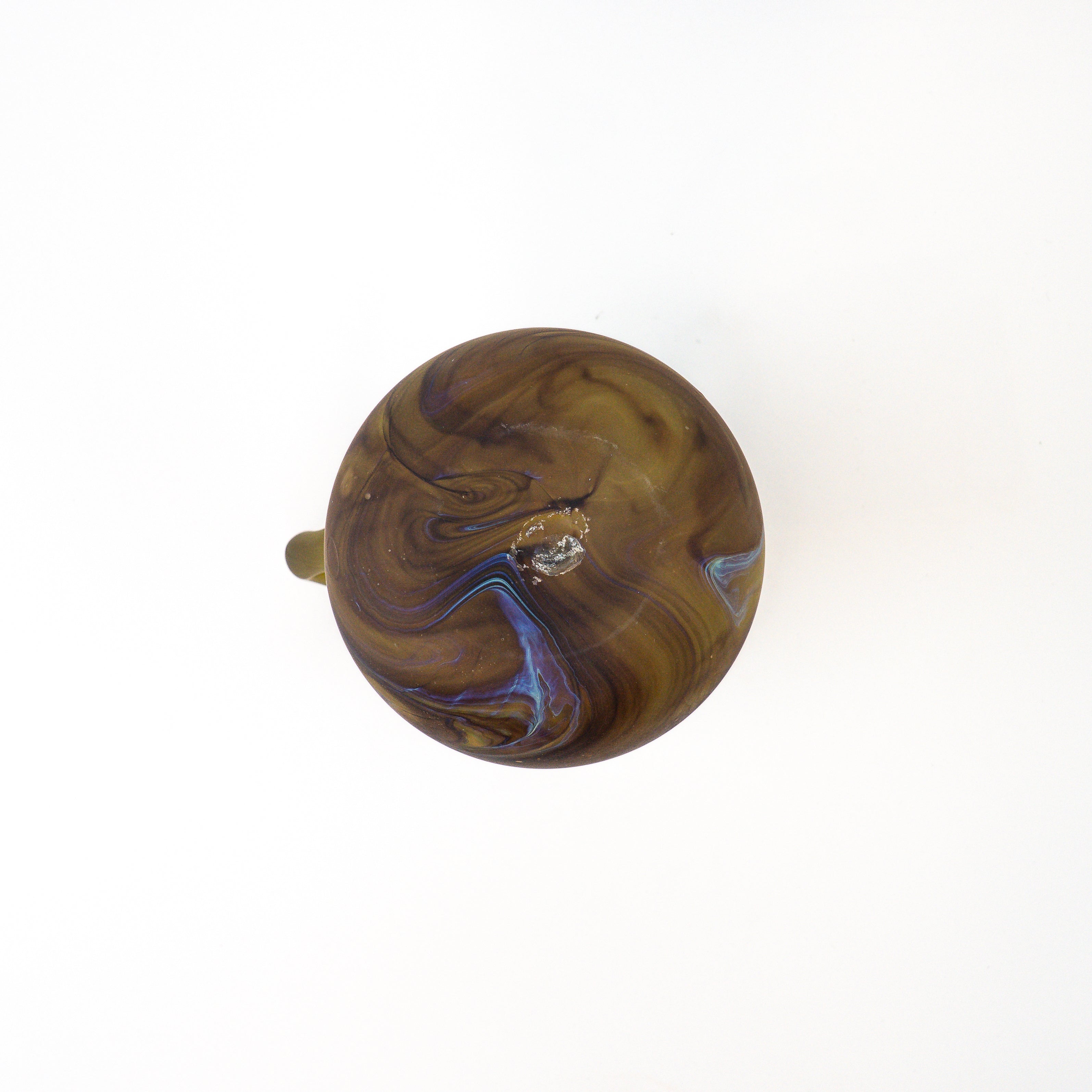 Hebron Karaffe braun – Recyceltes Glas & Handgeblasen