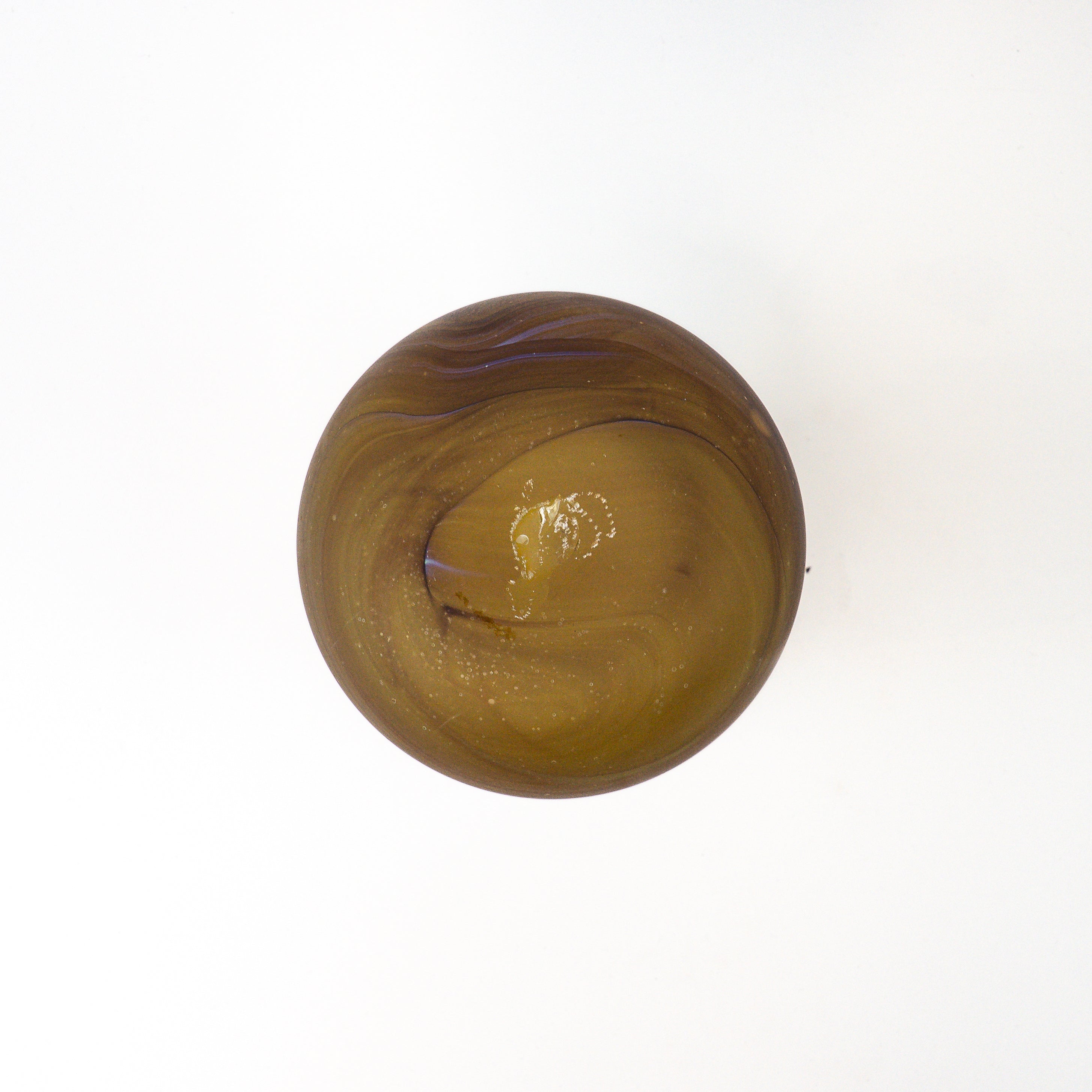 Hebron Vase Braun – Recyceltes Glas & Handgeblasen