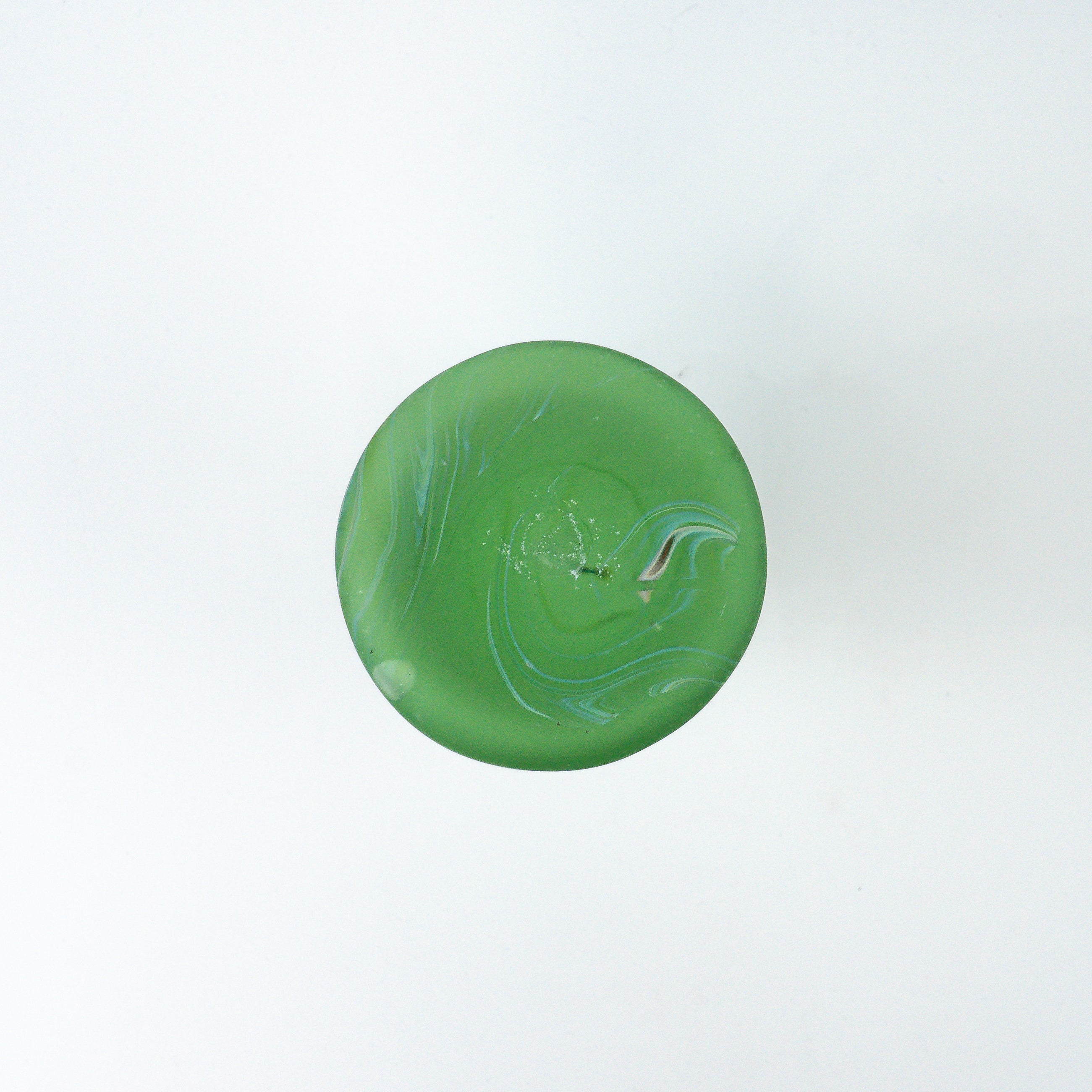 Hebron Karaffe / Vase Grün – Recyceltes Glas & Handgeblasen