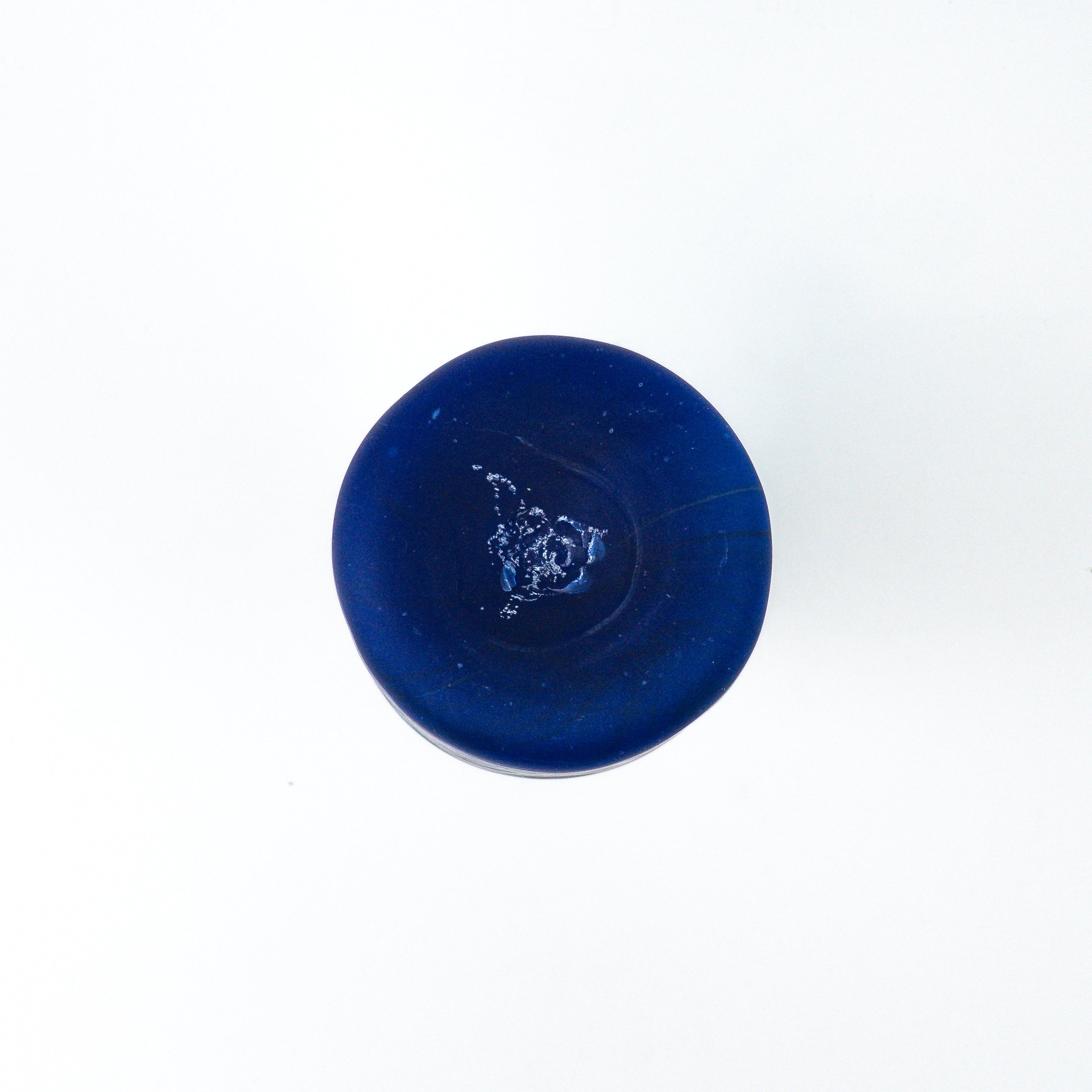 Hebron Karaffe / Vase Blau – Recyceltes Glas & Handgeblasen